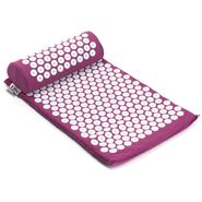 Набор с акупунктурным массажным ковриком INEX Acupressure Mat набор, коврик 68 х 37 см, валик 37 х 15 см, чехол, фиолетовый INEX HG\ACUMAT\PR-00-00