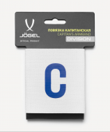 Повязка капитанская DIVISION Armband, белый/синий Jögel ЦБ-00004173