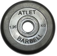 Диск обрезиненный BARBELL ATLET 1.25 кг / диаметр 31 мм MB BARBELL MB-AtletB31-1,25