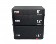 Набор плиобоксов PERFORM BETTER PB Extreme Foam Plyobox Set 3 15 см, 31 см, 46 см, чёрный