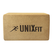 Блок для йоги и фитнеса UNIX Fit пробковый 22.5 х 15 х 7.5 см, 1 шт UNIX Fit™ YBU200GCR