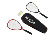 Набор для спидминтона KRAFLA S-SP500 с ракетками (2шт) и воланами (3шт) в чехле Krafla KFL-ABS-SP500