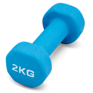 Гантель для аэробики неопреновая PRCTZ NEOPRENE DUMBBELL, 2 кг. PRCTZ PS7095