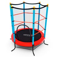 Батут детский DFC SMRKIDS 55" с сеткой, RED DFC TX-B7105FR