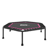 Батут спортивный UNIX Line FITNESS Lite Pink (130 cm) UNIX Line TR130FITWHP