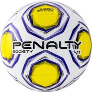 Мяч футбольный PENALTY BOLA SOCIETY S11 R2 XXI 5213081463-U, размер 5, бело-желто-синий 5 PENALTY 5213081463-U