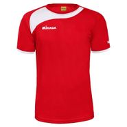 Футболка игровая мужская MIKASA MT288-01-2XL, размер 2XL, красная XXL MT288-01-2XL