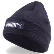 Шапка PUMA Classic Cuff Beanie, 02343406, темно-синий Универсальный 02343406