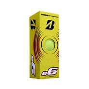 Мяч для гольфа Bridgestone e6 Yellow BGB1EYX, упак. 3шт., желтый BGB1EYX