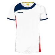 Майка игровая мужская MIKASA MT287-076-2XL, 100% полиэстер, бело-сине-красная XXL MT287-076-2XL