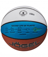 Мяч баскетбольный ECOBALL 2.0 Autograph №3 Jögel ЦБ-00002773