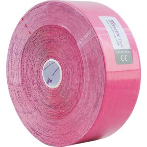 Тейп кинезиологический Tmax 22m Extra Sticky Pink (5 см x 22 м), 422222, розовый 422222