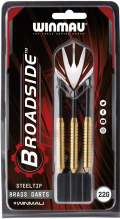 Дротики Winmau Broadside Brass steeltip 22gr (начальный уровень)